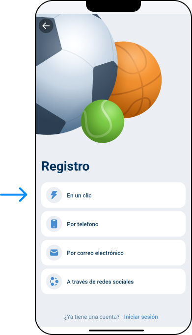 Registro móvil rápido - 1xbet Codigo Perú