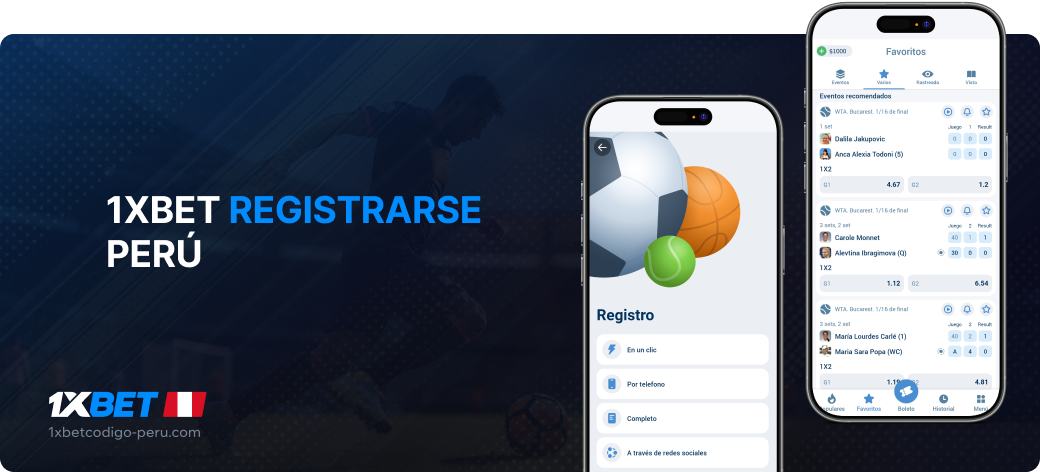 1XBET registrarse Perú - 1xbet Codigo Peru